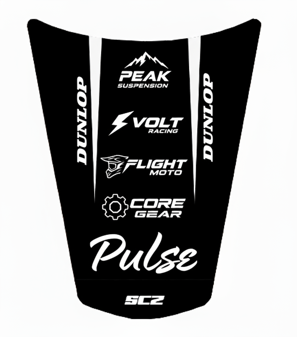Rear fender decal (e ride pro)